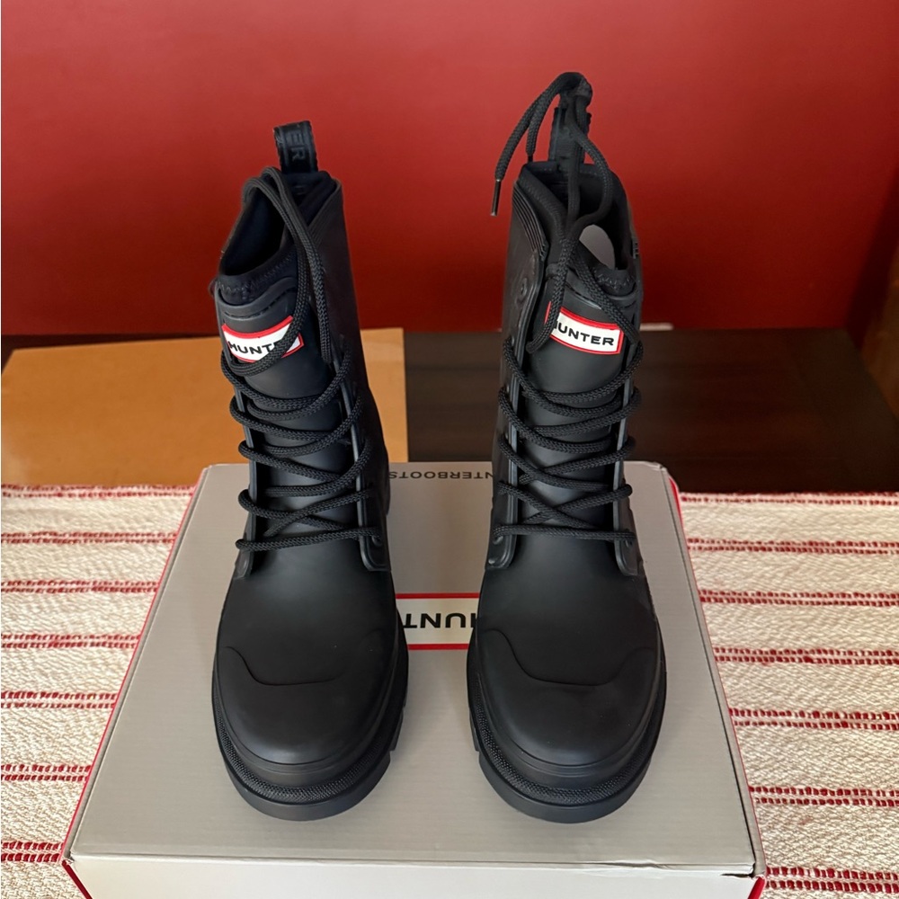 Hunter Black Waterproof Boots - Picture 8 of 12